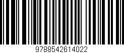 Código de barras (EAN, GTIN, SKU, ISBN): '9788542614022'