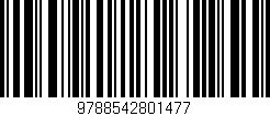 Código de barras (EAN, GTIN, SKU, ISBN): '9788542801477'