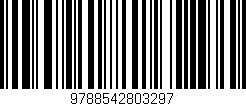 Código de barras (EAN, GTIN, SKU, ISBN): '9788542803297'