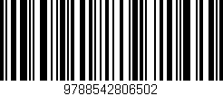 Código de barras (EAN, GTIN, SKU, ISBN): '9788542806502'