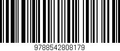 Código de barras (EAN, GTIN, SKU, ISBN): '9788542808179'