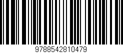 Código de barras (EAN, GTIN, SKU, ISBN): '9788542810479'