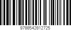 Código de barras (EAN, GTIN, SKU, ISBN): '9788542812725'