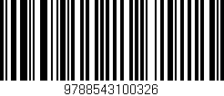 Código de barras (EAN, GTIN, SKU, ISBN): '9788543100326'