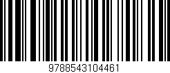 Código de barras (EAN, GTIN, SKU, ISBN): '9788543104461'