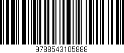 Código de barras (EAN, GTIN, SKU, ISBN): '9788543105888'