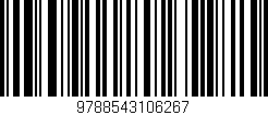 Código de barras (EAN, GTIN, SKU, ISBN): '9788543106267'
