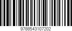 Código de barras (EAN, GTIN, SKU, ISBN): '9788543107202'