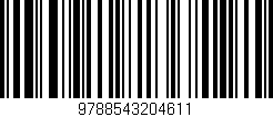 Código de barras (EAN, GTIN, SKU, ISBN): '9788543204611'