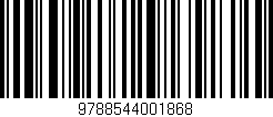 Código de barras (EAN, GTIN, SKU, ISBN): '9788544001868'