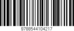 Código de barras (EAN, GTIN, SKU, ISBN): '9788544104217'