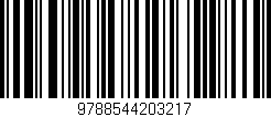 Código de barras (EAN, GTIN, SKU, ISBN): '9788544203217'