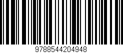 Código de barras (EAN, GTIN, SKU, ISBN): '9788544204948'