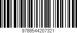 Código de barras (EAN, GTIN, SKU, ISBN): '9788544207321'