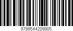 Código de barras (EAN, GTIN, SKU, ISBN): '9788544209905'