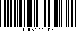Código de barras (EAN, GTIN, SKU, ISBN): '9788544218815'
