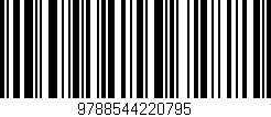 Código de barras (EAN, GTIN, SKU, ISBN): '9788544220795'