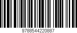 Código de barras (EAN, GTIN, SKU, ISBN): '9788544220887'