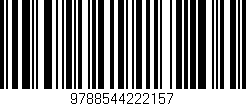 Código de barras (EAN, GTIN, SKU, ISBN): '9788544222157'