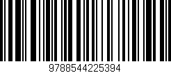 Código de barras (EAN, GTIN, SKU, ISBN): '9788544225394'