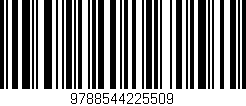 Código de barras (EAN, GTIN, SKU, ISBN): '9788544225509'