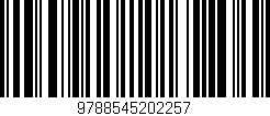 Código de barras (EAN, GTIN, SKU, ISBN): '9788545202257'