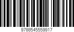 Código de barras (EAN, GTIN, SKU, ISBN): '9788545559917'