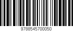 Código de barras (EAN, GTIN, SKU, ISBN): '9788545700050'