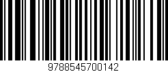 Código de barras (EAN, GTIN, SKU, ISBN): '9788545700142'