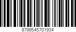 Código de barras (EAN, GTIN, SKU, ISBN): '9788545701934'