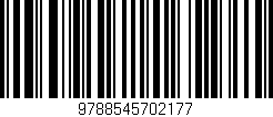 Código de barras (EAN, GTIN, SKU, ISBN): '9788545702177'