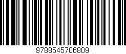 Código de barras (EAN, GTIN, SKU, ISBN): '9788545706809'