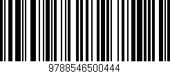 Código de barras (EAN, GTIN, SKU, ISBN): '9788546500444'