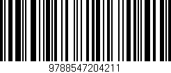 Código de barras (EAN, GTIN, SKU, ISBN): '9788547204211'