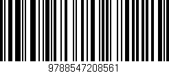 Código de barras (EAN, GTIN, SKU, ISBN): '9788547208561'