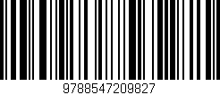 Código de barras (EAN, GTIN, SKU, ISBN): '9788547209827'
