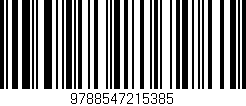 Código de barras (EAN, GTIN, SKU, ISBN): '9788547215385'