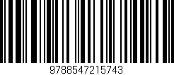 Código de barras (EAN, GTIN, SKU, ISBN): '9788547215743'
