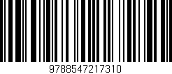 Código de barras (EAN, GTIN, SKU, ISBN): '9788547217310'