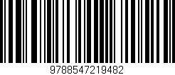 Código de barras (EAN, GTIN, SKU, ISBN): '9788547219482'