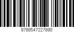 Código de barras (EAN, GTIN, SKU, ISBN): '9788547227890'