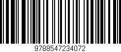 Código de barras (EAN, GTIN, SKU, ISBN): '9788547234072'