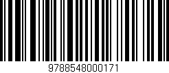 Código de barras (EAN, GTIN, SKU, ISBN): '9788548000171'