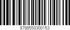 Código de barras (EAN, GTIN, SKU, ISBN): '9788550300153'