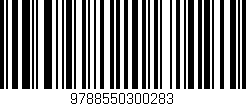 Código de barras (EAN, GTIN, SKU, ISBN): '9788550300283'