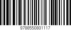 Código de barras (EAN, GTIN, SKU, ISBN): '9788550801117'