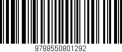Código de barras (EAN, GTIN, SKU, ISBN): '9788550801292'
