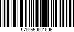 Código de barras (EAN, GTIN, SKU, ISBN): '9788550801896'