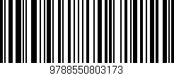 Código de barras (EAN, GTIN, SKU, ISBN): '9788550803173'