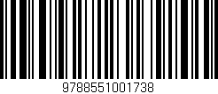 Código de barras (EAN, GTIN, SKU, ISBN): '9788551001738'